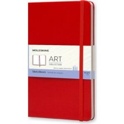 Moleskine Large Sketch Book Red