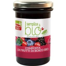 HEALTION Srl SOCIETA' BENEFIT La Finestra Sul Cielo Composta di Frutti di Bosco e Mela Bio 320g