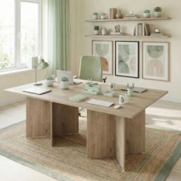 garneroarredamenti Arredo ufficio completo moderno rovere Time 15