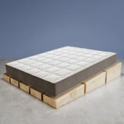 garneroarredamenti Materasso 180x200cm memory traspirabile matrimoniale imbottito Perla