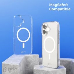 Prio Clear Protective Case compatibile MagSafe iPhone 16 Plus
