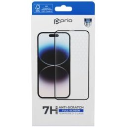 Prio 3D Anti-Scratch Tempered Glass iPhone 15 Plus
