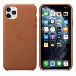 Apple Custodia In Pelle Per iPhone 11 Pro Max-saddle Brown
