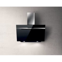 elica Prf0147732 Cappa Cucina Aspirante A Parete Larghezza 90 Cm Tecnologia Anti Condensa In Vetro Colore Nero - Prf0147732 Majestic No Drip Bl/a/90