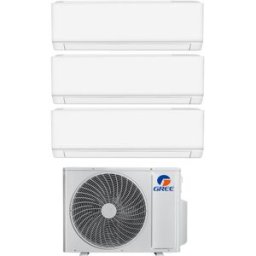 Gree Condizionatore Trial Split Con Inverter Da 9000+9000+12000 Cosmo Wifi In A++ R32 Gwhd(28)Nk6oo