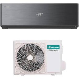 Hisense Climatizzatore Energy Pro X Black Da 9000 Btu Inverter Wifi Qh25xv4bg In A+++ R32