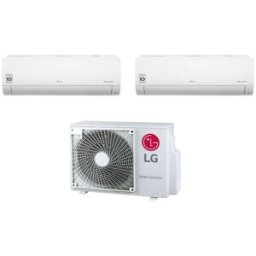 LG Climatizzatore Libero Smart Wifi Dual Split 7000+7000 Btu Inverter Con R32 Mu2r15 In A+++
