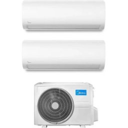 Midea Climatizzatore Xtreme Pro Wifi Dual Split 9000+9000 Btu M2oe-18hfn8-Q R-32 Inverter A++