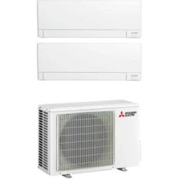 Mitsubishi Climatizzatore Ay Dual Split 9000+18000 Btu Con Inverter In R32 Wi-Fi Incluso In A+++ Mxz-2f53vf3