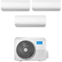 Midea Climatizzatore Xtreme Pro Wifi Trial Split 9000+9000+9000 Btu M3oa-27hfn8-Q R-32 Inverter A++