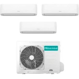 Hisense Climatizzatore Inverter Hi Comfort Wi-Fi Trial Split 12000+12000+18000 Btu 5amw105u4rqc R-32 A++