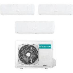 Hisense Climatizzatore Inverter Iq Plus Wi-Fi Trial Split 9000+9000+9000 Btu 3amw52u4rjc R-32 A++