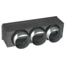 Plenum In Lamiera Zincata Aria Condizionata Per Condizionatore Canalizzato A 3 Zone