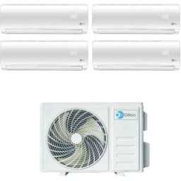Diloc Climatizzatore Inverter Over Quadri Split 9000+9000+12000+18000 Btu Freedom500 R 32 A++ Wi-Fi Opzionale