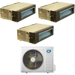 Diloc Condizionatore Canalizzato Trial Split 9000+9000+9000 Btu Over A++ D.Over321 R32 Inverter