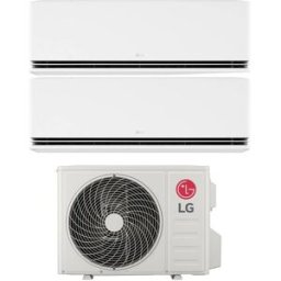 LG Climatizzatore Dualcool Premium Wifi Dual Split 9000+9000 Btu Inverter R32 Mu2r15 In A+++