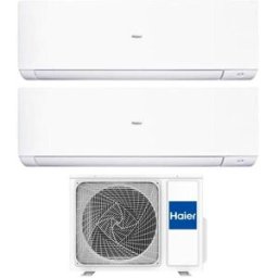 HAIER Climatizzatore Dual Split Expert White Wifi 15000+15000 Btu Inverter R32 A++ 5u105s2ss5fa