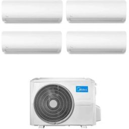 Midea Climatizzatore Xtreme Pro Wifi Quadri Split 9000+9000+9000+12000 Btu M4oe-28hfn8-Q R-32 Inverter A++