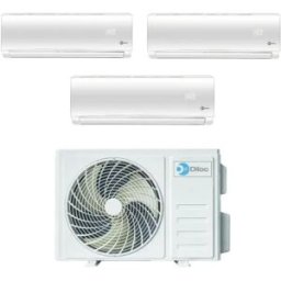 Diloc Climatizzatore Inverter Over Trial Split 9000+9000+9000 Btu D.Over321 R 32 A+++ Wi-Fi Opzionale
