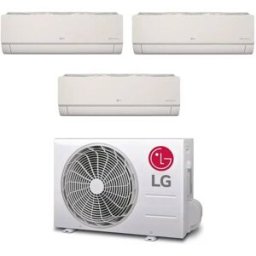 LG Climatizzatore Artcool Color Wifi Trial Split 9000+9000+9000 Btu Inverter Mu3r19 In R32 A+++