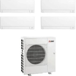 Mitsubishi Climatizzatore Ay Quadri Split 9000+9000+9000+12000 Btu Con Inverter In R32 Wi-Fi Incluso In A++ Mxz-4f72vf4