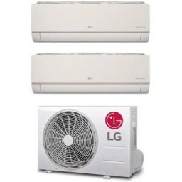 LG Climatizzatore Artcool Color Wifi Dual Split 9000+9000 Btu Inverter Con R32 Mu2r17 In A++