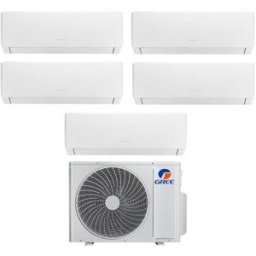 Gree Condizionatore Penta Split Con Inverter Da 9000+9000+9000+9000+12000 Pular Wifi In A++ Con R32 Gwhd(42)Nk6oo