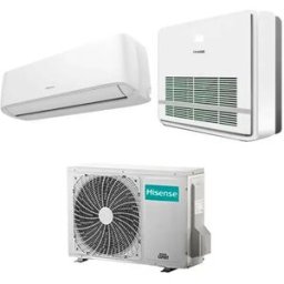 Hisense Condizionatore Dual Split Inverter Hi Comfort Console 9000+18000 Btu R32 A++ 3amw72u4rjc