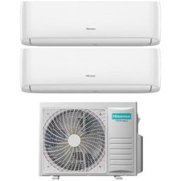 Hisense Climatizzatore Inverter Hi Comfort Wi-Fi Dual Split 7000+18000 Btu 3amw62u4rjc R-32 A++
