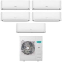 Hisense Climatizzatore Inverter Hi Comfort Wi-Fi Penta Split 7000+7000+7000+7000+7000 Btu 5amw125u4rta R-32 A++