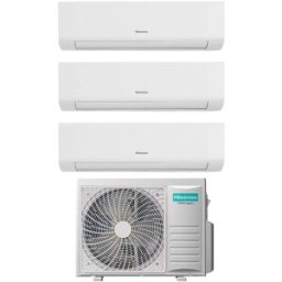 Hisense Climatizzatore Energy Ultra Trial Split 9000+9000+9000 Btu Inverter Con Wifi 3amw62u4rjc In A++