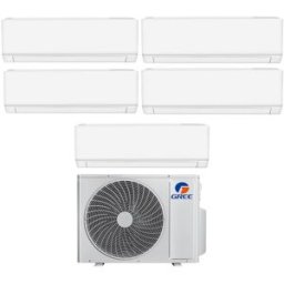Gree Condizionatore Penta Split Con Inverter Da 9000+9000+9000+9000+9000 Cosmo Wifi In A++ R32 Gwhd(42)Nk6oo