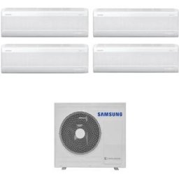 Samsung Climatizzatore Windfree Elite S2 Wifi Quadri Split 7000+7000+12000+12000 Btu Inverter A++ In R32 Aj080txj4kg