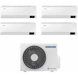 Samsung Climatizzatore Cebu Wi-Fi Quadri Split 7000+7000+9000+12000 Btu Inverter A++ In R32 Aj080txj4kg