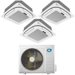 Diloc Condizionatore A Cassetta 4 Vie Trial Split 9000+9000+9000 Btu Over A++ D.Over321 Inverter R32
