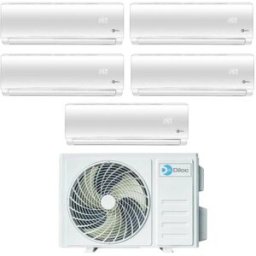 Diloc Climatizzatore Inverter Over Penta Split 9000+9000+9000+12000+12000 Btu Freedom500 R 32 A++ Wi-Fi Opzionale