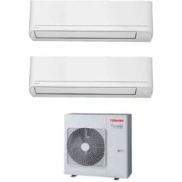 Toshiba Climatizzatore Seiya Classic Dual Split 13000+13000 13+13 Btu Ras-2m18g3avg-E Inverter In R32 In A+++