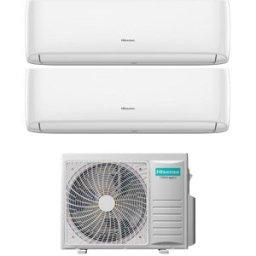 Hisense Climatizzatore Inverter Hi Comfort Wi-Fi Dual Split 7000+12000 Btu 4amw81u4rjc R-32 A++