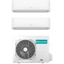 Hisense Climatizzatore Inverter Hi Comfort Wi-Fi Dual Split 9000+12000 Btu 2amw52u4rxc R-32 A++