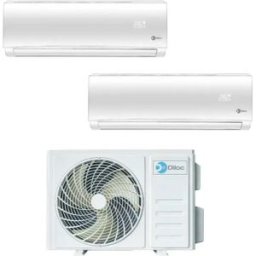 Diloc Climatizzatore Inverter Over Dual Split 9+9 9000+9000 Btu D.Over218 R 32 A+++ Wi-Fi Optional