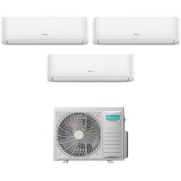 Hisense Climatizzatore Inverter Hi Comfort Wi-Fi Trial Split 7000+7000+12000 Btu 3amw72u4rjc R-32 A++