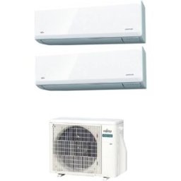 Fujitsu Climatizzatore Dual Split Kn Da 7000+12000 Btu Wi-Fi Inverter R32 A++ Aoeg14kbca2