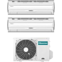 Hisense Climatizzatore Silentium Pro Dual Split 9000+9000 Btu Inverter Con Wifi 2amw52u4rxc
