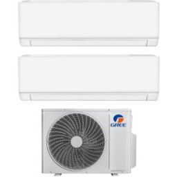 Gree Condizionatore Dual Split Con Inverter Da 12000+18000 Cosmo Wifi In A++ Con R32 Gwhd(21)Nk6oo
