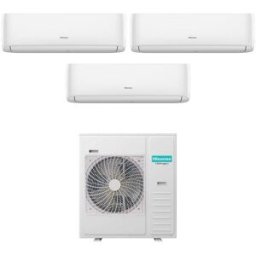 Hisense Climatizzatore Inverter Hi Comfort Wi-Fi Trial Split 12000+12000+24000 Btu 5amw125u4rta R-32 A++
