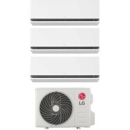 LG Climatizzatore Dualcool Deluxe Wifi Trial Split 9000+9000+9000 Btu Inverter R32 Mu3r19 In A+++