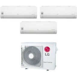 LG Climatizzatore Libero Smart Wifi Trial Split 7000+7000+7000 Btu Inverter In R32 Mu3r19 A+++