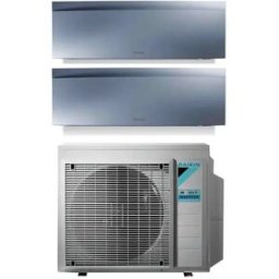 Daikin Climatizzatore Inverter Serie Emura Silver Iii Dual Split Da 9000+12000 Btu R32 A+++ 2mxm50a