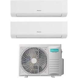 Hisense Climatizzatore Energy Ultra Dual Split 9000+9000 Btu Inverter Con Wifi 2amw35u4rgc In A++