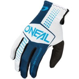Guanti Cross Enduro Oneal Matrix Split Blu Bianco taglia XL